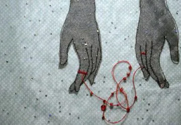 Energy cords between lovers